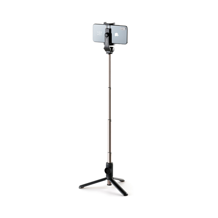 Fixed | Selfie stick With Tripod Snap Lite | No | Bluetooth | Black | 56 cm | Aluminum alloy | Fits: Phones from 50 to 90 mm width; Bluetooth trigger range: 10 m; Selfie stick load capacity: 1000 g; Removable Bluetooth remote trigger with replaceable batt|FIXSS-SNL-BK