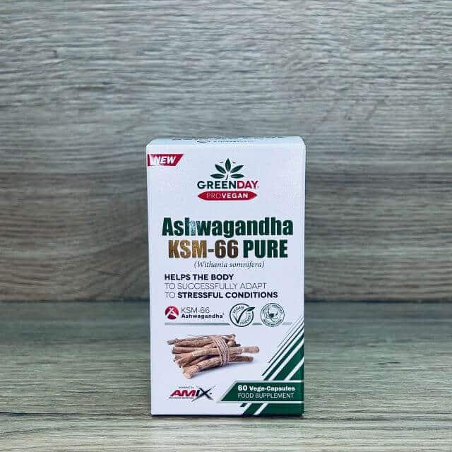 Amix GreenDay Ashwagandha KSM-66 Pure - 60 kaps.