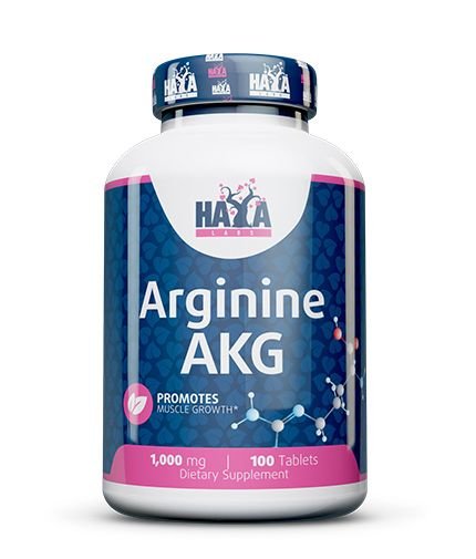 Haya Labs Arginine AKG (Argininas) 100 tab.