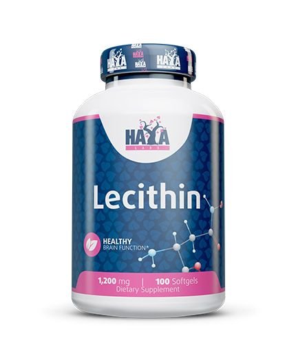 Haya Labs Lecithin 100 kaps. (Lecitinas)