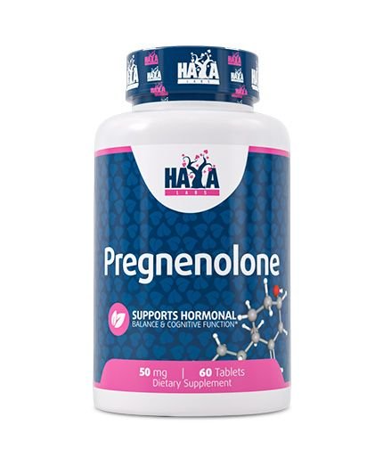 Haya Labs Pregnenolone (Pregnenolonas) 60 tabl.