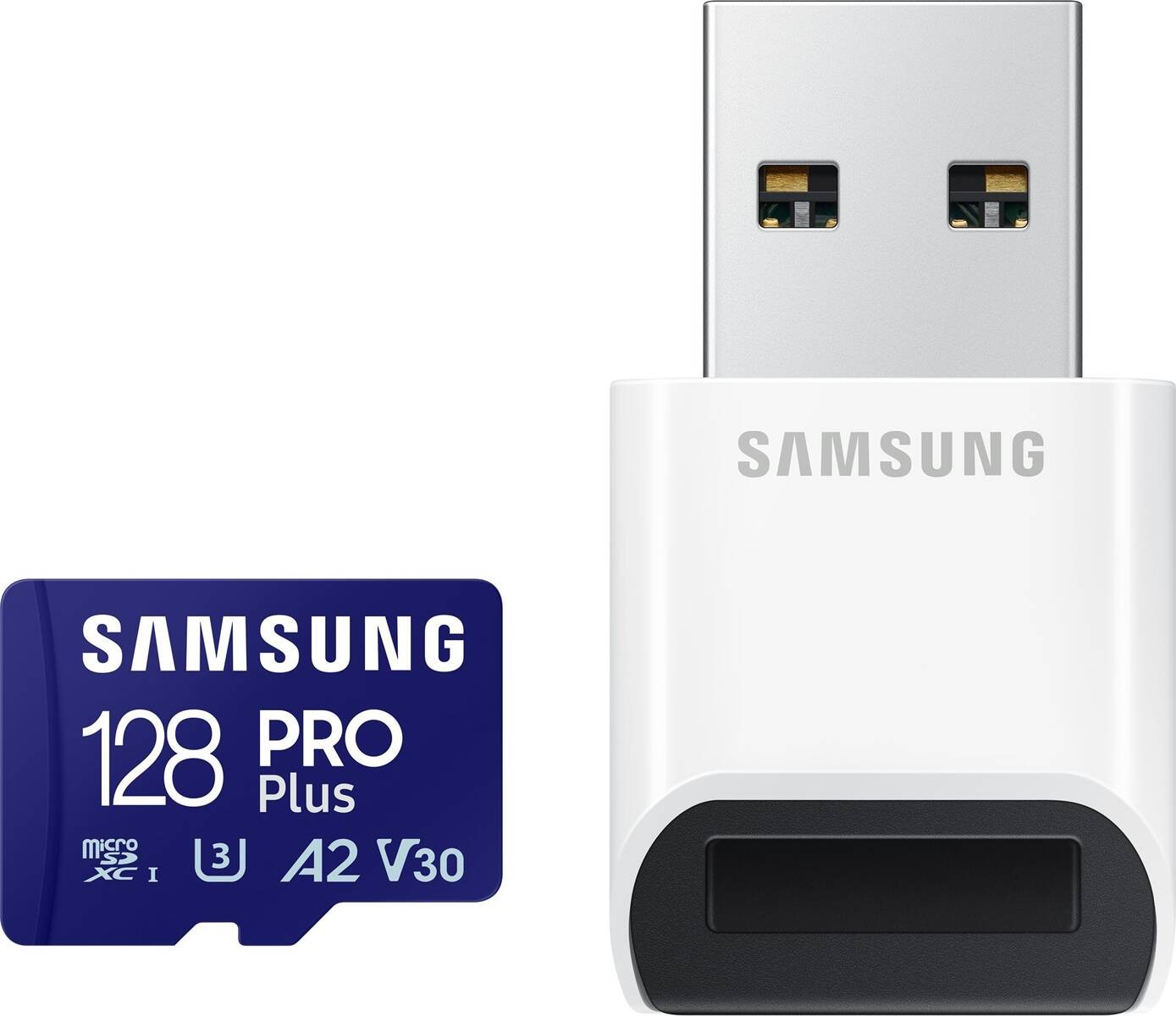 Atminties kortelė "Samsung PRO Plus micro SDXC 128 GB U3 A2 V30" (MB-MD128SB/WW)