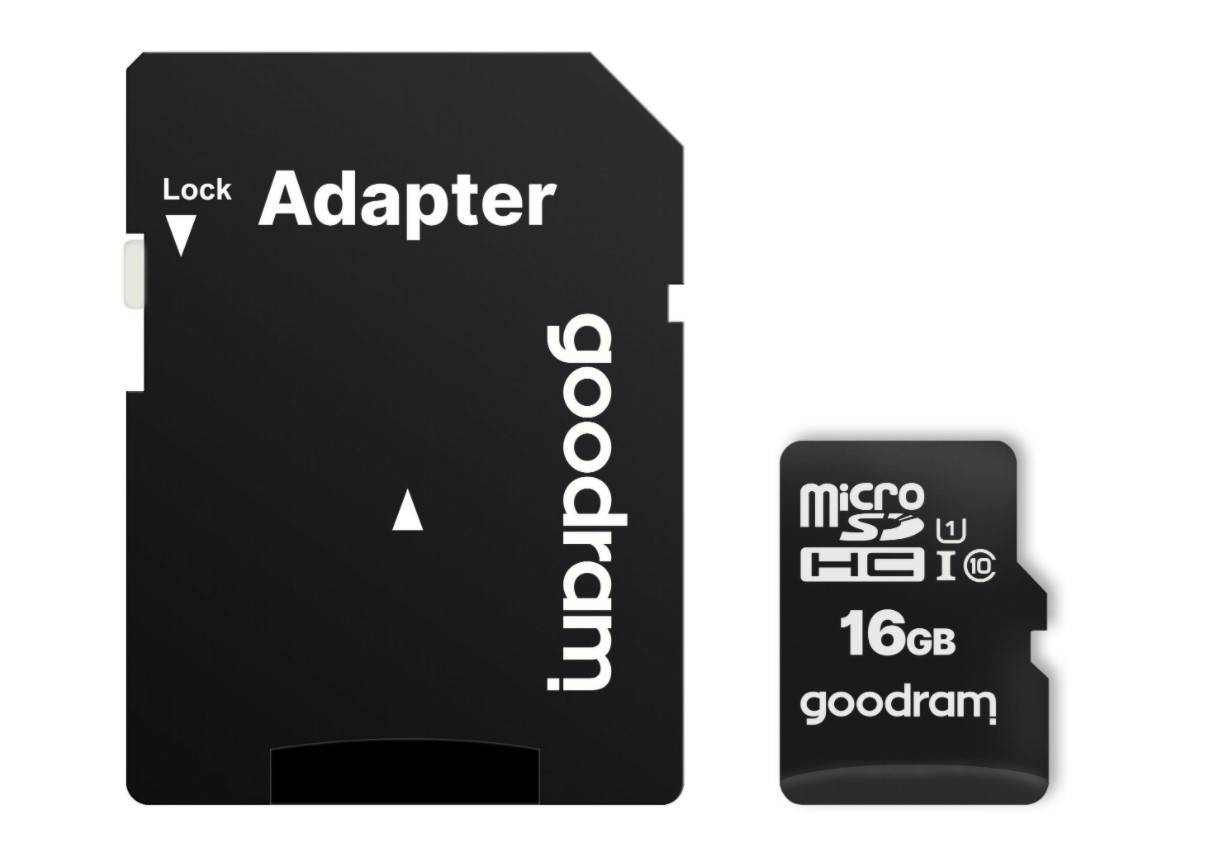 Atminties kortelė "Goodram microSD 16GB" (M1AA-0160R12)