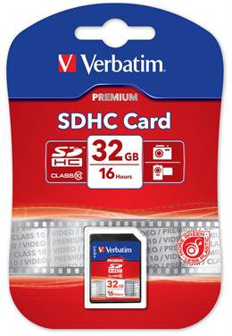 SDHC atminties kortelė Verbatim 32GB / V43963