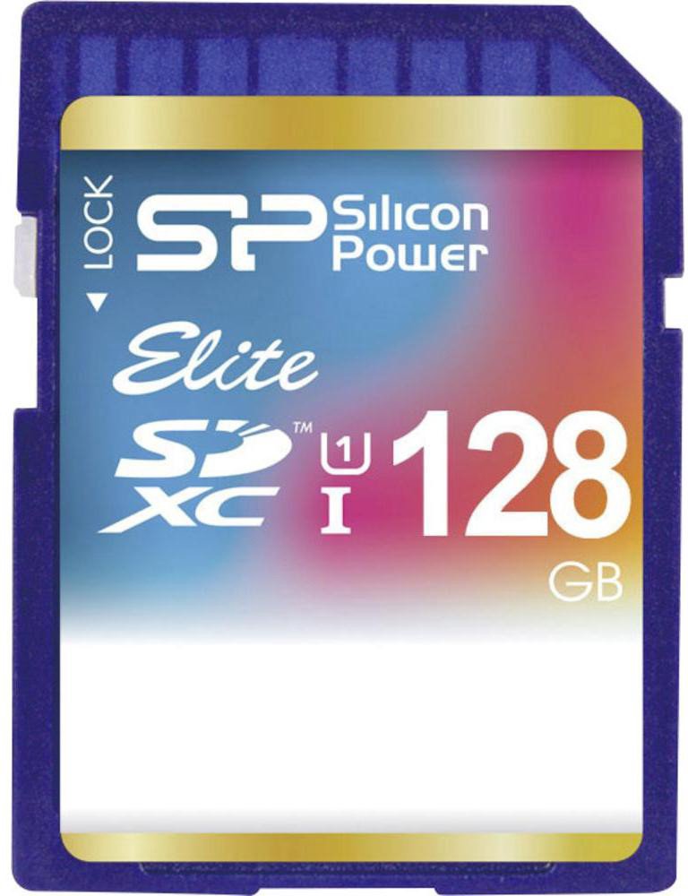 Silicon Power memory card SDXC 128GB Elite