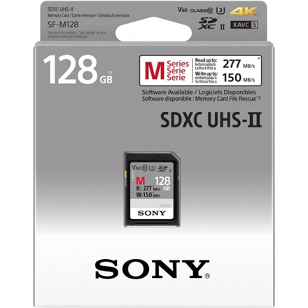 Micro SD Sony  Tough Memory Card  UHS-II  128 GB  SDXC  Flash memory class 10