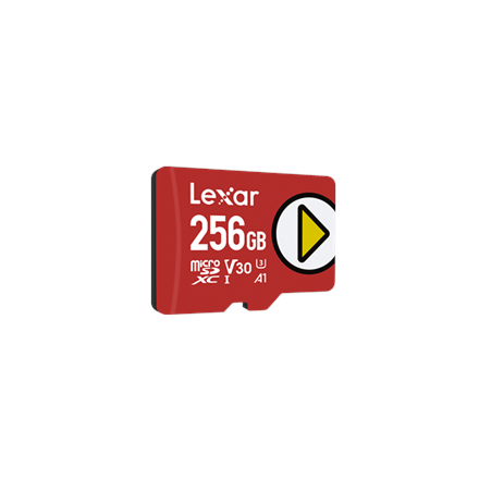 Lexar | Play UHS-I | 256 GB | MicroSDXC | Flash memory class 10|LMSPLAY256G-BNNNG