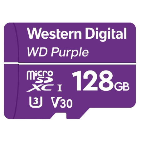 CSDCARD WD Purple (MICROSD, 128GB)|WDD128G1P0C