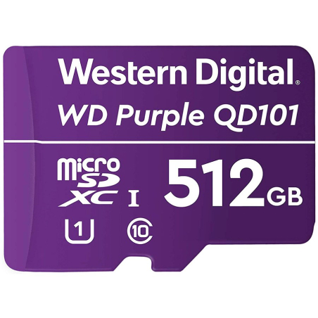 CSDCARD WD Purple (MICROSD, 512GB)|WDD512G1P0C