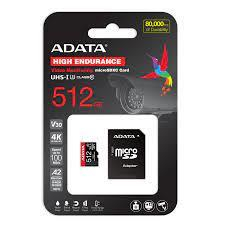 ADATA MICROSDXC 512GB UHS-I U3 V30S|AUSDX512GUI3V30SHA2-RA1