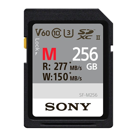 Atminties kortelė Sony SDXC Professional 256GB Class 10 UHS-II | Sony | SF-M Series UHS-II SDXC Memory Card | SFG2M | 256 GB | SDXC | Flash memory class 10|SFG2M