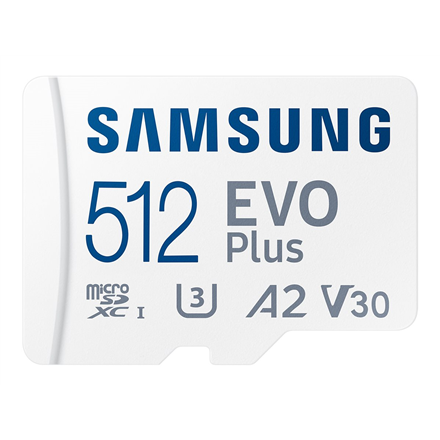 SAMSUNG EVO Plus microSDXC 512GB 2024|MB-MC512SA/EU