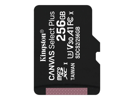 KINGSTON 256GB microSDXC Canvas SelectPl|SDCS2/256GBSP