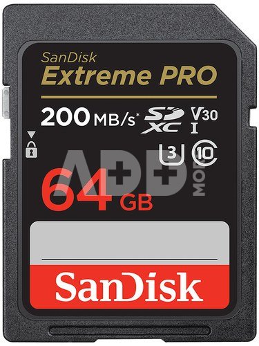 Sandisk memory card SDXC 64GB Extreme Pro