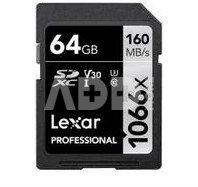 Lexar PRO 1066x R160/W70 64GB U3 V30 UHS-I