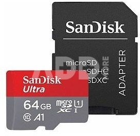 MEMORY MICRO SDXC 64GB UHS-I/W/A SDSQUAB-064G-GN6MA SANDISK