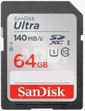 MEMORY SDXC 64GB UHS-I/SDSDUNB-064G-GN6IN SANDISK