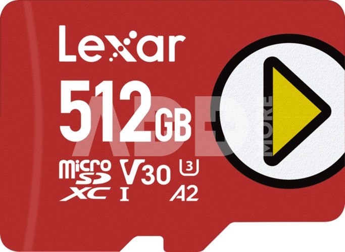 LEXAR PLAY MICROSDXC UHS-I R150 512GB