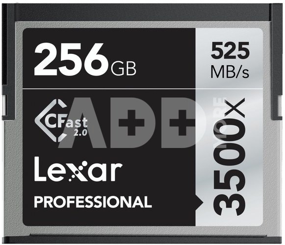 Lexar CFast 2.0 256GB 3500x Professional