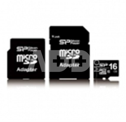 SILICON POWER 32GB, MICRO SDHC, CLASS 10 WITH SD ADAPTER