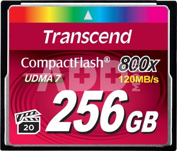 Transcend Compact Flash 256GB 800x