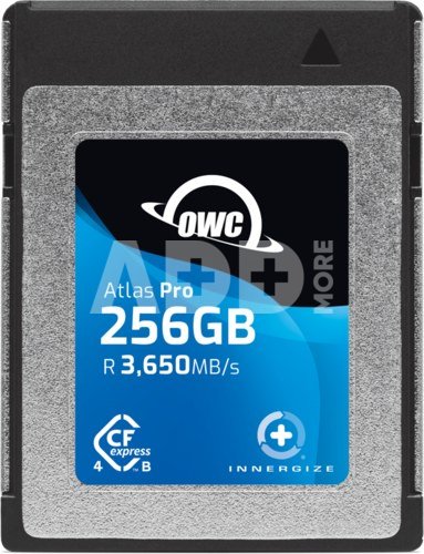 OWC CFEXPRESS ATLAS PRO R3650/W3000/SW800 (TYPE B) G4 - 256GB