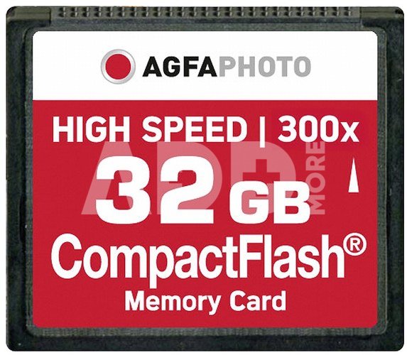 AgfaPhoto Compact Flash 32GB High Speed 300x MLC