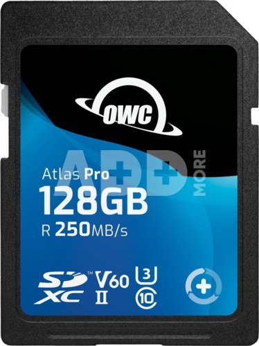 OWC SD ATLAS PRO SDXC UHS-II R250/W130 (V60) 128GB