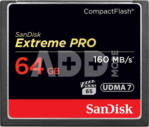SanDisk Extreme Pro CF 64GB 160MB/s SDCFXPS-064G-X46