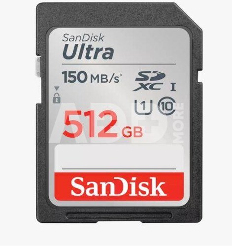 MEMORY SDXC 512GB UHS-I/SDSDUNC-512G-GN6IN SANDISK