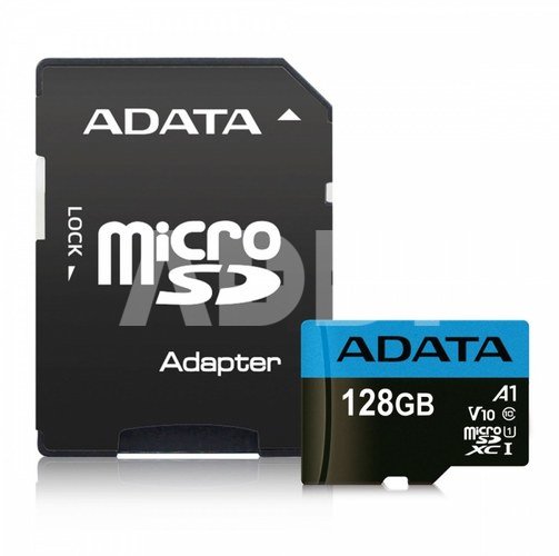 ADATA microSDXC UHS-I Class 10 128GB Premier with Adapter A1