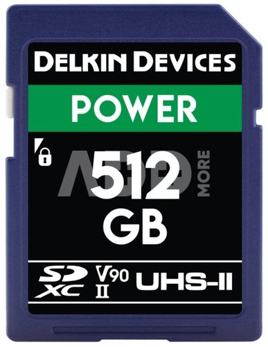 DELKIN SD POWER 2000X UHS-II U3 (V90) R300/W250 512GB