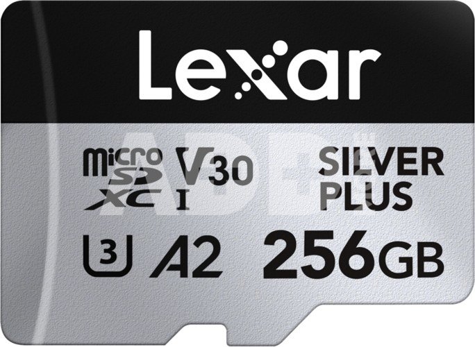 Lexar microSDXC Professional SILVER Plus UHS-I/U3/A2/4K R205/W150 (V30) 256GB