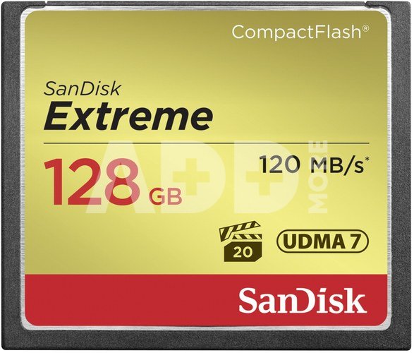 SanDisk Extreme CF 128GB 120MB/s UDMA7 SDCFXSB-128G-G46