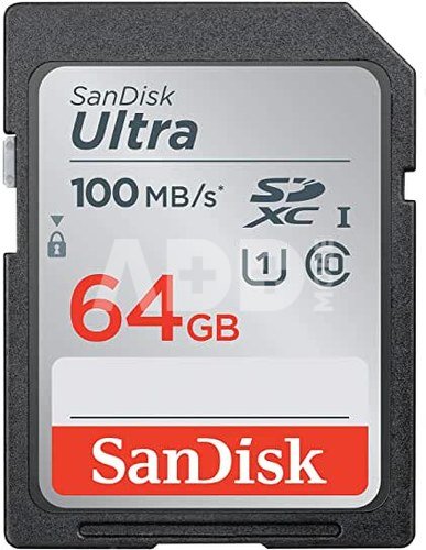 SanDisk Ultra Lite SDXC 64GB 100MB/s SDSDUNR-064G-GN3IN