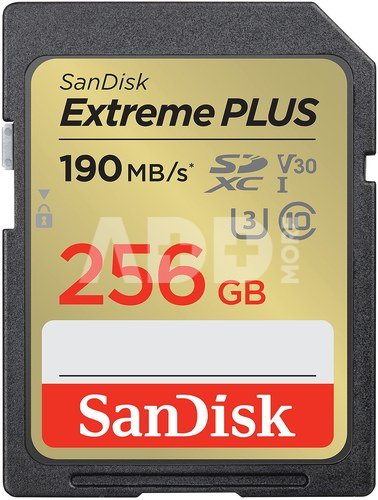 Sandisk memory card SDXC 256GB Extreme Plus