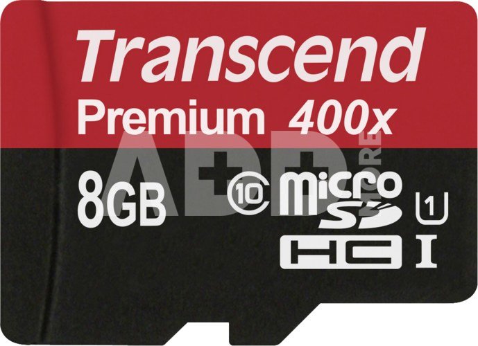 Transcend MicroSDHC 8GB Class 10