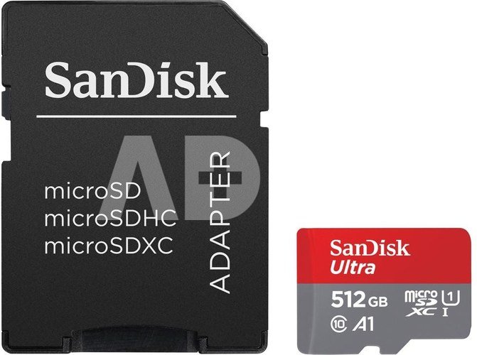 MEMORY MICRO SDXC 512GB UHS-I/W/A SDSQUAC-512G-GN6MA SANDISK