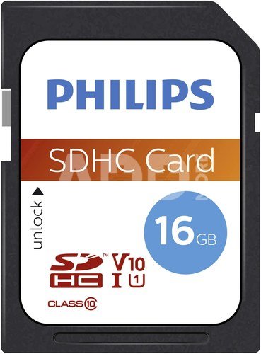 Philips SDHC Card 16GB Class 10 UHS-I U1
