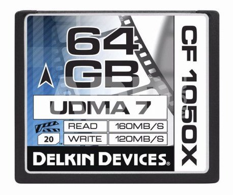 DELKIN CF PRIME UDMA 7 1050X R160/W120 64GB
