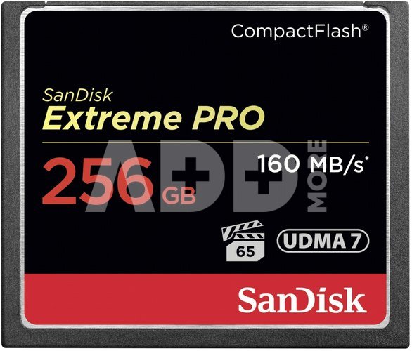 SanDisk Extreme Pro CF 256GB 160MB/s SDCFXPS-256G-X46