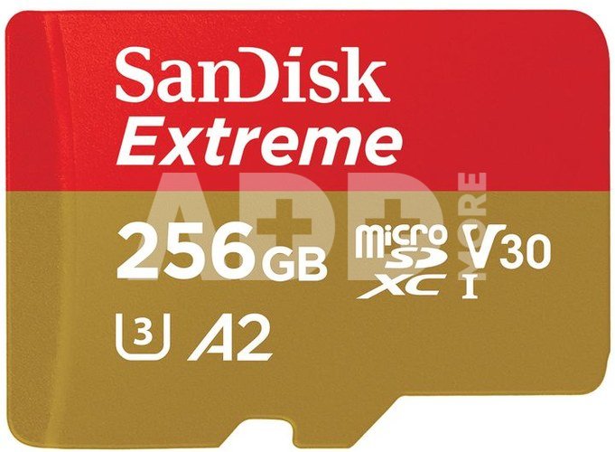 SanDisk Extreme microSD 256GB Mobile Gaming SDSQXA1-256G-GN6GN
