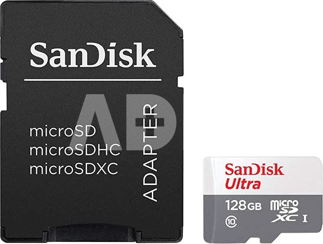 SanDisk Ultra Lite microSDXC Ad. 128GB 100MB/s SDSQUNR-128G-GN3MA