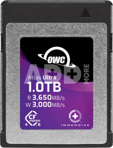 OWC CFEXPRESS ATLAS ULTRA R3650/W3000/SW1500 (TYPE B) G4 - 1TB