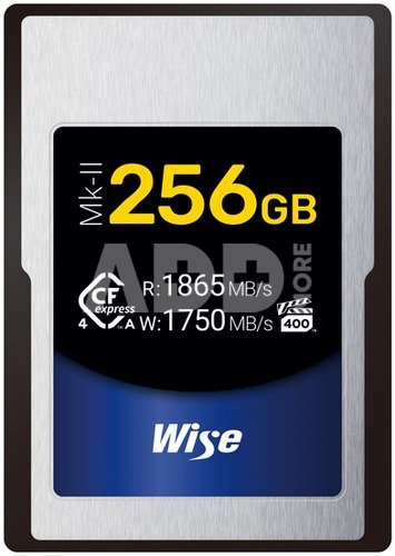 Wise 256GB CFexpress 4.0 Type A Mk II Memory Card 1750 MB/s