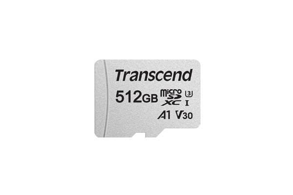 Atm.kort. TRANSCEND TS512GUSD300S-A
