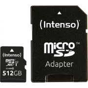 Atm.kort. INTENSO 3423493 MICRO SDXC 512GB UHS-I