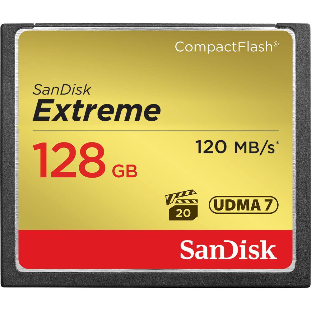 MEMORY COMPACT FLASH 128GB / SDCFXSB-128G-G46 SANDISK