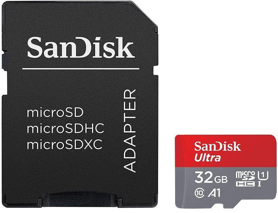 Atm.kort. SANDISK SDSQUA4-032G-GN6TA