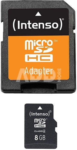 Intenso Micro SDHC 8GB Class4 3403460